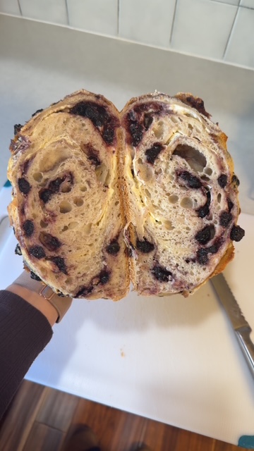 Blueberry Cheesecake Bread